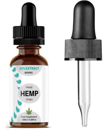 Anjeca Hemp Seed Oil 8000mg | Made in UK | Oil Dropper Included - Buy Online on GoSupps.com