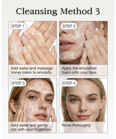 BLANC DUBU Nuborn Cell Deep Clean Spa Honey Mask | Honey Skincare 2-in-1 Korean Cleanser & Exfoliating Face Wash | Facial Cleanser & Cleansing Face Mask - Buy Online on GoSupps.com