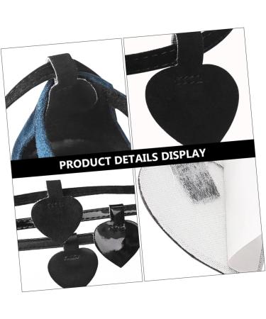 LIFKOME High Heel Stickers & Cushions - 3 Sets of Faux Teeth Heel Grips for Ladies | Elastic Stretchy Shoelaces & Suede Inserts | Comfort & Support for All Shoes - Buy Online on GoSupps.com