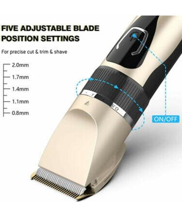 Ipetboom Electric Clippers Set - Men's Body Trimmer & Beard Trimmer for Barbershop | Hair Cutting Tools for Grooming - Buy Online on GoSupps.com