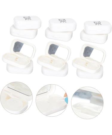 Homsfou 24-Piece Contact Lens Kit - Hard Container Carrier Bag & Travel Mirror - Ideal for Contact Lens Care - Buy Online on GoSupps.com