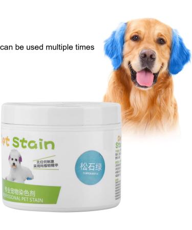 Colorant pour Poils de Chien Colorant pour Chien Colorant Temporaire Non Toxique pour Fourrure de Chien Colorant pour Poils d'Animaux de Compagnie pour la Teinture des Poils GREEN 1 unit (Lot de 1) - Buy Online on GoSupps.com