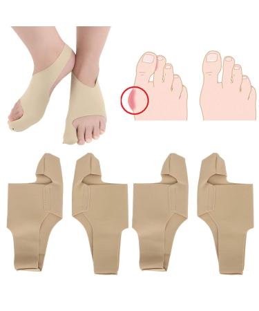 2 Pairs Bunion Valgus and Bunion Valgus Corrector Adjustable Bunion Valgus Protective Cover for Men and Women(S (Sizes 35-39))