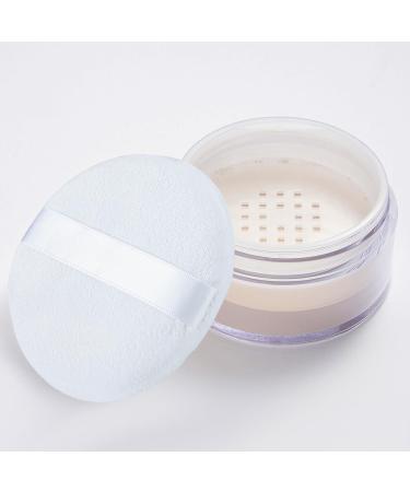 6-Pack Large 4.13" Powder Puffs - Soft Washable Velour Loose Powder Applicators for Body - Perfect for All Skin Types - Buy Online on GoSupps.com