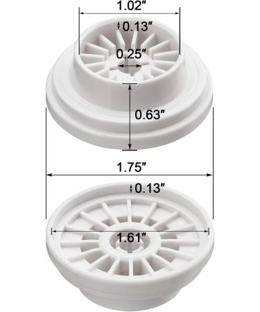 OIIKI 4 Pack Spool Pin Caps for Singer Sewing Machine 2000-9000 Series - Buy Online on GoSupps.com