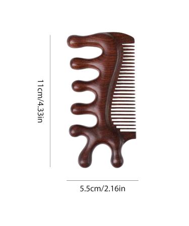 Handmade Scalp Massage Device | Portable Antistatic Comb for Hair Loss Prevention | Ideal for Head Neck & Shoulders - Buy Online on GoSupps.com