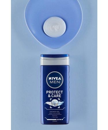 Beiersdorf Nivea Men Protect & Care Caring Shower Gel 250ml - Buy Online on GoSupps.com