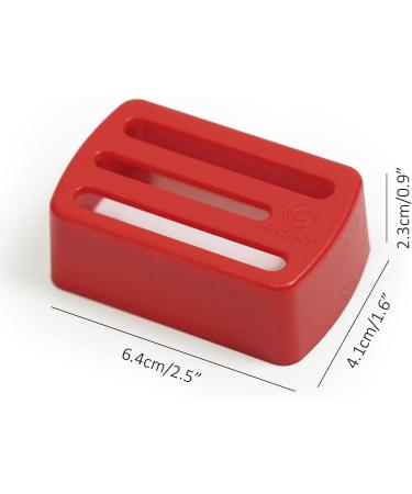 Ganen Car Belt Lock Buckle Guard | Prevent Children from Opening Seatbelt | Secure Car Seat Beltlock | Red Keychain Included - Buy Online on GoSupps.com