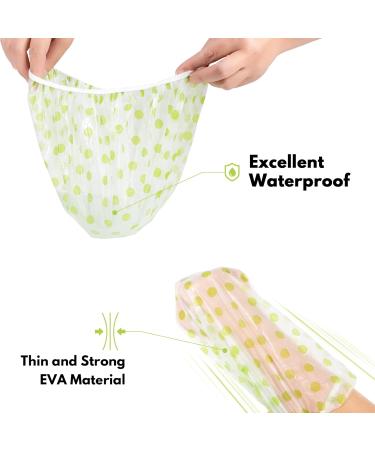 Jumperlay 12 Pack Waterproof Reusable Shower Caps for All Hair Lengths - Elasticated Bath Cap for Kids, Women, and Men - Buy Online on GoSupps.com