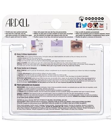 Ardell Individuals Medium Set - 56 Real Hair Single Eyelashes for Natural Volume | Vegan Knot-Free & Reusable False Eyelashes - Buy Online on GoSupps.com