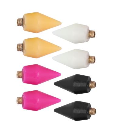 Nail Rhinestone Picker Wax Head 8pcs Rhinestone Picker Wax Head Dotting Pen Wax Head Tip Replacement for Pick Up BeadsShop