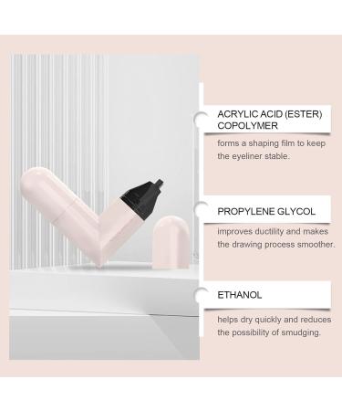 Makeup Eye End Stamp 2 Tip Eye End Wing Stamp for Makeup Precise Template Daily Quick Dry Cosmetics Waterproof for Beginners Professionals Black - Buy Online on GoSupps.com