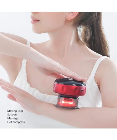 Electric Smart Dynamic Cupping Set & Gua Sha - Adjustable 12 Temperature Levels & Suction Power for Cellulite Massage | International Shipping Available - Buy Online on GoSupps.com