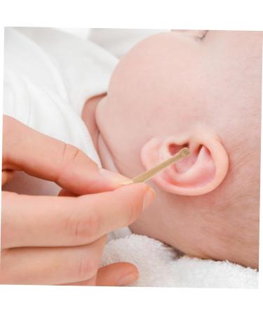 Premium Wood Ear Wax Removal Tool - Earwax Digger & Scoop for Safe Effective Cleaning - Child & Household Use - Buy Online on GoSupps.com
