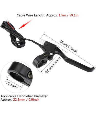 Durable E-Bike Bicycle Electric Brake Lever Replacement Parts - (1 Pair) - Buy Online on GoSupps.com
