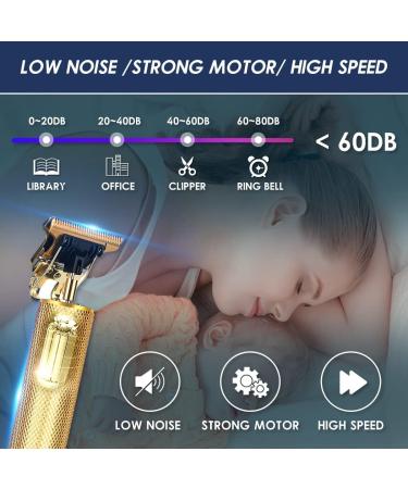 T Blade Trimmer for Men 2024 Upgraded Zero Gapped T-Blade Close Cutting Hair Clippers for Men Cordless Rechargeable Trimmers for Haircut Beard Shaver Barbershop Gold - Buy Online on GoSupps.com