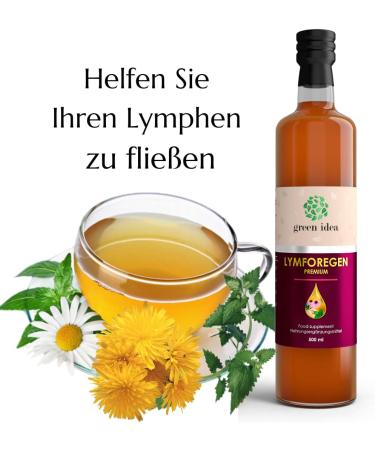 Green Idea Lym Research Gel - 250ml | Stimulates Lymphatic System & Drains Toxins with 15 Herbs & Essential Oils - Effective Regeneration - Buy Online on GoSupps.com
