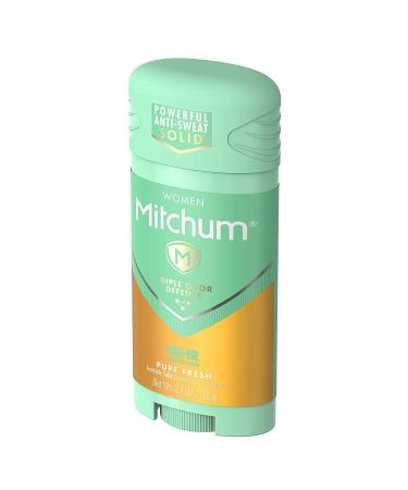 Mitchum Deodorant Womens Solid Pure Fresh 2.7oz (3 Pack) - Buy Online on GoSupps.com