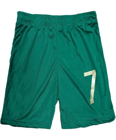 Msteco Portugal Soccer Legend #7 Kids Jersey/Shorts | Unisex Youth Sizes 7-8 Years - Buy Online on GoSupps.com