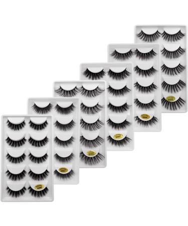 UAMOU 3D Faux Mink Lashes Natural Long Soft False Eyelashes Makeup Wispy Dramatic Fluffy cilios False Eyelashes Cheerfully (Color : G802 Size : 10 boxes logo) 10 boxes logo G802 - Buy Online on GoSupps.com