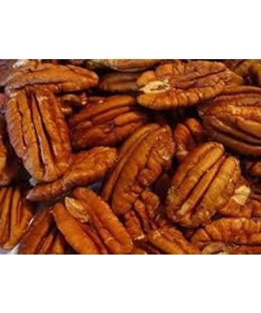 Farm Fresh Nuts Brand Whole Shelled Dry Roasted Georgia Pecans with Himalayan Salt - 1 lb. Pack - Vegan & Keto Friendly Southern Delight - Buy Online on GoSupps.com