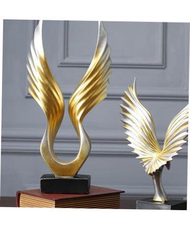 DEARMAMY Home Decor Office Decor Office Desk Decorations Desk Topper Desktop Decoration Crafts Wing Ornaments As Shown 23*8cm - Buy Online on GoSupps.com