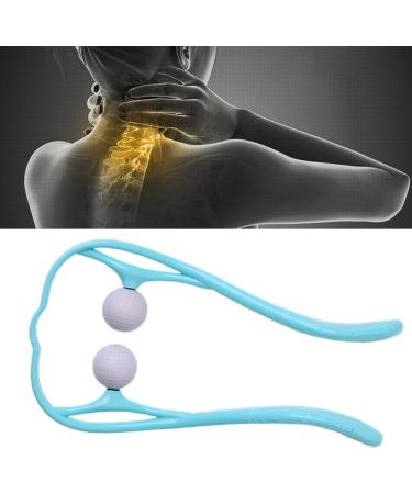 Self-Massage Device by Healifty - Trigger Point Relief for Neck Shoulders Knees & Feet | Sky Blue Manual Massager for Pain Relief - Buy Online on GoSupps.com