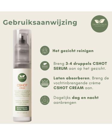 SKINTUALS VENTURES SL Facial cream with Peptide and Ceramide Complex Vitamin C E Hyaluronic Acid Niacinamide and Aloe Vera 50ml Deep Hydration Antioxidant and AntiWrinkle from Skintuals Cosmetics - Buy Online on GoSupps.com