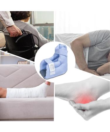 Heel Protectors for Bed Sore Relief | Ankle Pillow Cushion for Pressure Sores | Foot Pillows for Bedridden Patients | Pain Relief Support (1pc Blue - Buy Online on GoSupps.com