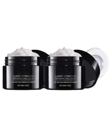 Orgrul 2025 Pack of 2 Hyaluronic Acid Anti-Wrinkle Creams for Men and Women Immediate Effect Moisturizing and Anti-Aging Face Cream 50g