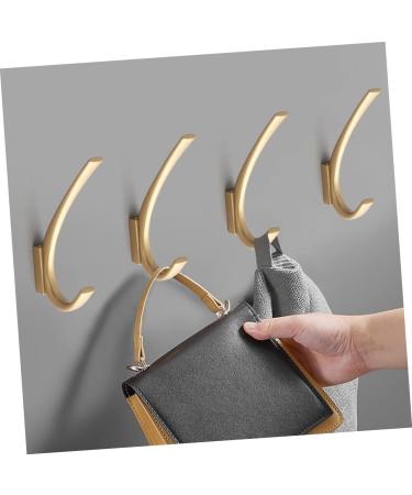 TOVINANNA Bathroom Door Hooks 2pcs Coat Hook Bath Towel Hook Car Hooks Door Back Heavy Duty Wall Hooks Punch Hole Office Bathrobe - Buy Online on GoSupps.com