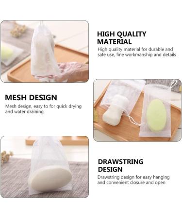 minkissy 150pi ces Filet Mousse Pour Double Pour Et Soins Peau ponge Exfoliante Multifonctionnelle - Buy Online on GoSupps.com