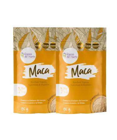 Ra ces del Huerto Organic Maca Powder (kit 2 Package)-4.72 oz Each one ( 135g)