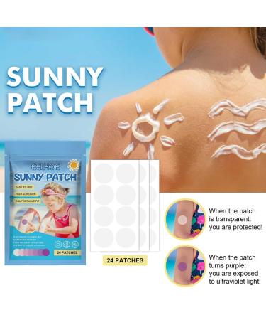 UV Sun Stickers for Sunscreen | 24 Waterproof UV Detection Patches for Sun Protection - Buy Online on GoSupps.com