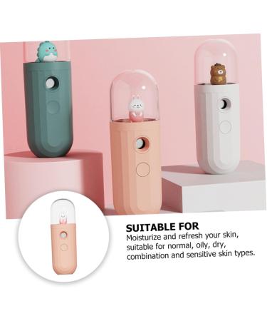 Angoily Humidifier Hydrating Instrument Personal Humidifier Portable Steamer for Face Cool Mist Sprayer Moisturizing Sprayer Travel Face Mist Spray Facial Mister Moisturizing USB - Buy Online on GoSupps.com