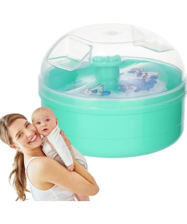 Pouppouste en bassin pour tout-petit - Kit de bouff e de poudre de corps doux pour les soins pour b b s | Applicateur de poudre en vrac rechargeable pour le bain routine cutan e infantile bouff e l Green - Buy Online on GoSupps.com
