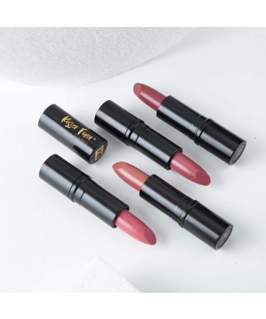 Belle Beauty Kisser Fixer Classic Lipstick - Petal Pink - Long Wear & Bold Pigmented Lipstick with Shea Butter - Buy Online on GoSupps.com