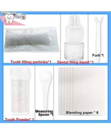 Tooth Repair Kit: 3 Moldable Denture Options for Missing or Broken Teeth with Basics+Thermal Beads - Buy Online on GoSupps.com
