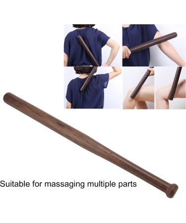 Meridians Solid Wooden Massage Stick for Pain Relief | Robust Massage Tool for Shoulders Back Arms & Legs - International Shipping Available - Buy Online on GoSupps.com
