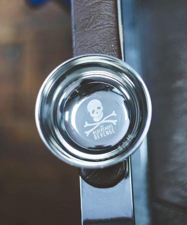 The Bluebeards Revenge Traditional Stainless Steel Lathering Shaving Bowl for Shaving Creams and Soaps Single - Buy Online on GoSupps.com