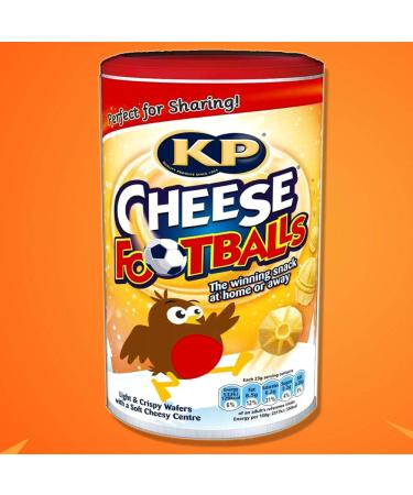 KP Snacks Cheese Footballs Caddy 142 g