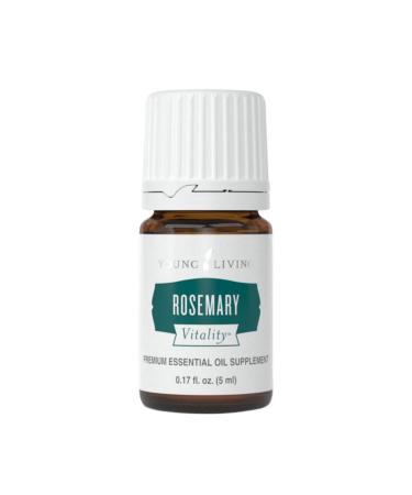 Young Living - Rosemary Vitality Essential Oil 5 ml | Contains Antioxidants | Has Herbaceous Flavor | Immune Support & Dietary Supplement | for Culinary Uses
