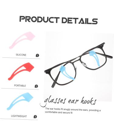 Osaladi 15 Pairs Silicone Glasses Hooks - Anti-Slip Ear Handles for Sunglasses & Earphones | Exercise Accessories & Daily Glasses Holder - Buy Online on GoSupps.com
