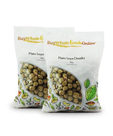 Plain Soya Chunks 1kg (BWFO) - Buy Online on GoSupps.com