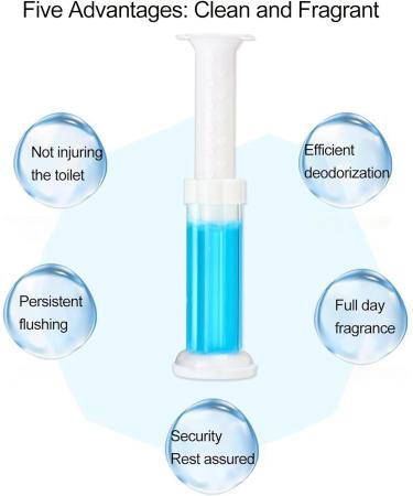 jyibinee Flower Toilet Cleaner Gel 75g Toilet Deodorant Gel Flower Shape Toilet Cleaner Effective Odor Prevention Toilet Freshener B - Buy Online on GoSupps.com