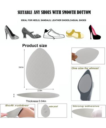Clear Non-Slip Adhesive Shoe Pads for High Heels - Anti-Slip Sole Protectors - Buy Online on GoSupps.com