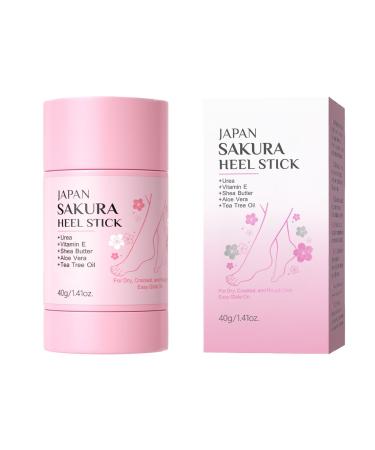 G n rique Heel Balm Foot Emollient Moisturizing Cream Dry Cracked Skin Repair Soothing Lotion with Fast Absorption Foot Care Product for Softening Use Women and Men Travel 1.42x1inch