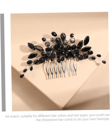 Healeved Bridal Rhinestone Hair Comb Wedding Hair Comb Hair Accessories for Wedding Bride Rhinestone Hair Comb Wedding Bride Hair Comb Women Hair Side Comb Bridal Hair Comb Women Hair Comb - Buy Online on GoSupps.com