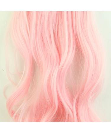 SEGO Clip in Hair Extensions - 8 Wefts Wavy Light Pink - 24 (61cm) Like Real Hair for International Shipping - Buy Online on GoSupps.com