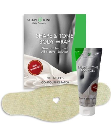 Firming and Shaping Contouring Patch. New improved all natural anti cellulite Body wrap solution (5 WRAPS PLUS GEL